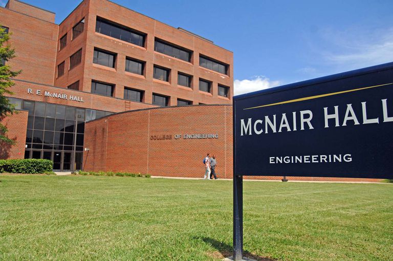 McNair Hall at North Carolina A&T State University